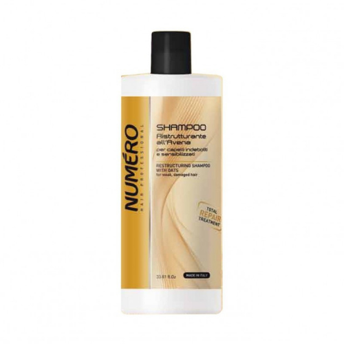 Шампунь для ослабленого та пошкодженого волосся Brelil Numero Hair Professional 1000 мл. Шампунь для ослабленого та пошкодженого волосся Brelil Numero Hair Professional 1000 мл.
